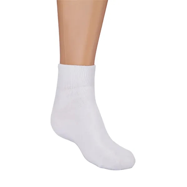 Customizable cotton, polyamide, spandex and elastane ankle-length socks in woman's size... from ASI 79530 Prime Line