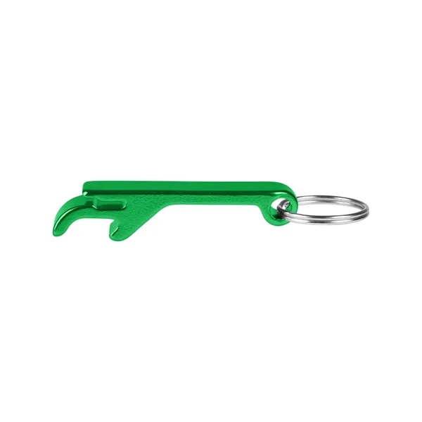 Aluminum bottle opener with key ring attachment.... from ASI 79530 Prime Line