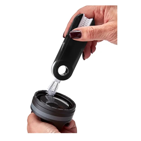 Bottle brush with silicone teeth.... from ASI 79530 Prime Line