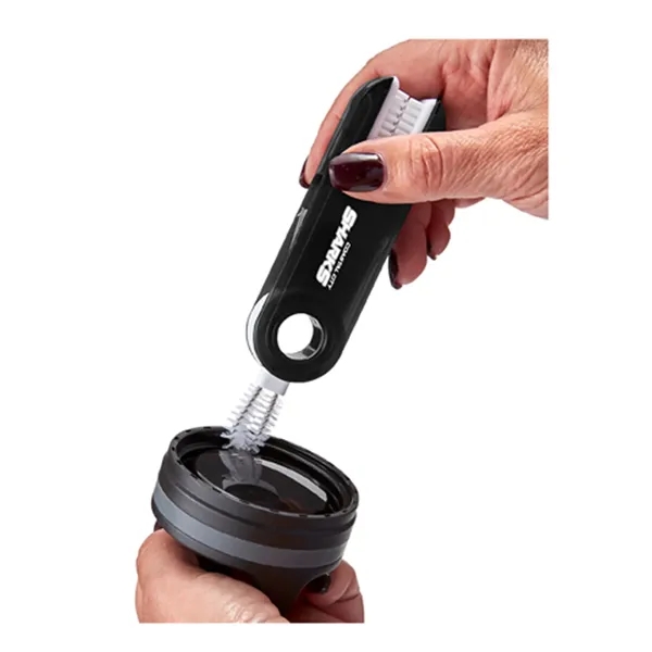 Bottle brush with silicone teeth.... from ASI 79530 Prime Line