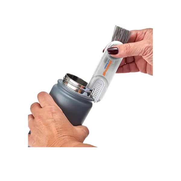 Bottle brush with silicone teeth.... from ASI 79530 Prime Line