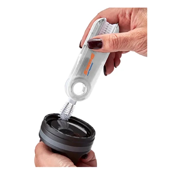 Bottle brush with silicone teeth.... from ASI 79530 Prime Line