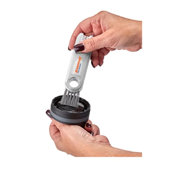 Bottle brush with silicone teeth.... from ASI 79530 Prime Line