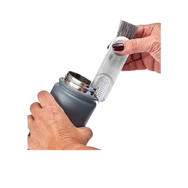 Bottle brush with silicone teeth.... from ASI 79530 Prime Line