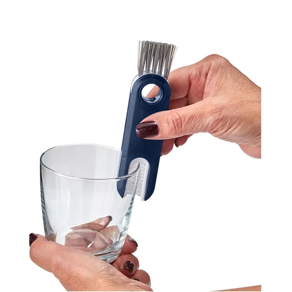 Bottle brush with silicone teeth.... from ASI 79530 Prime Line