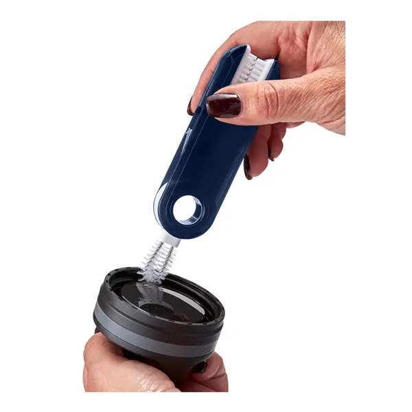 Bottle brush with silicone teeth.... from ASI 79530 Prime Line