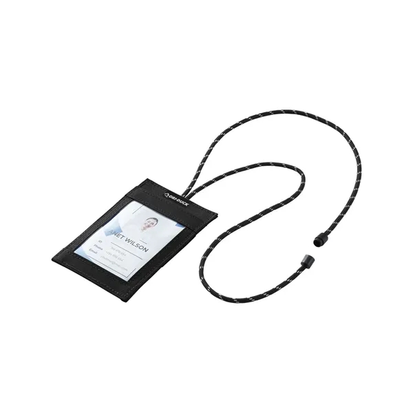 ID holder with a clear ID window, safety release clasp and... from ASI 79530 Prime Line