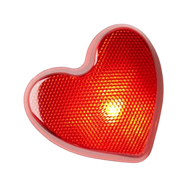 Heart Flashing Clip On Safety Button... from ASI 79530 Prime Line