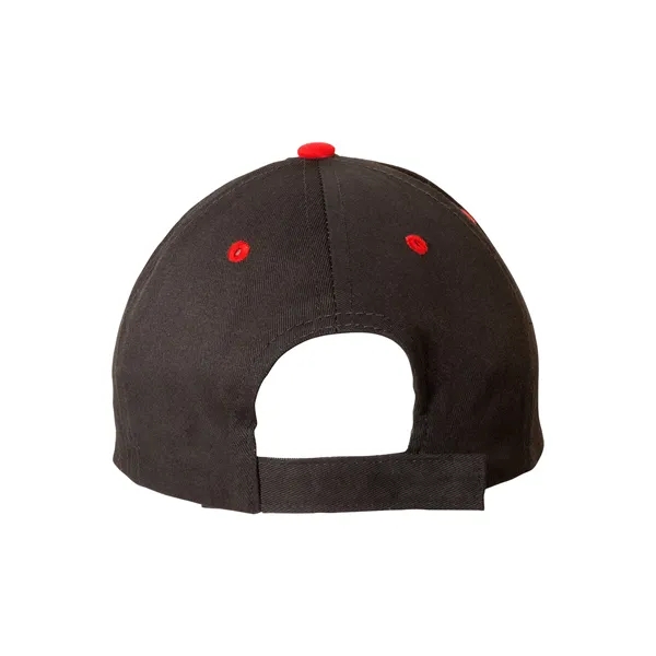 100% cotton twill six-panel structured sandwich-style ball cap.... from ASI 79530 Prime Line
