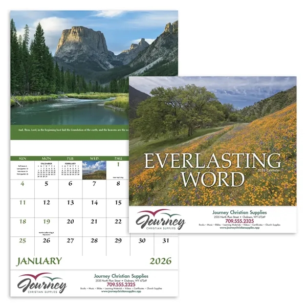 Everlasting Word - Stapled... from ASI 40480 Koozie Group / Norwood Triumph Calendar