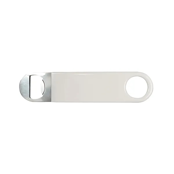 0.125" x 1.625" x 7.125" stainless steel bottle opener with PVC... from ASI 79530 Prime Line