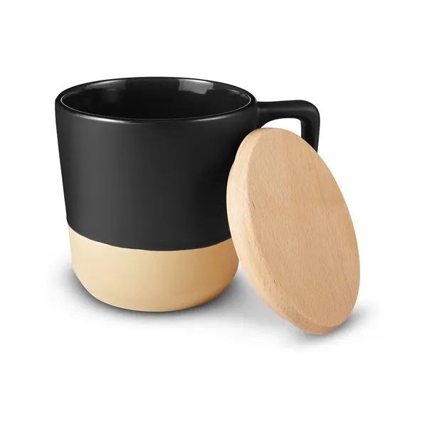 16.5-ounce mug with a wood lid.... from ASI 79530 Prime Line