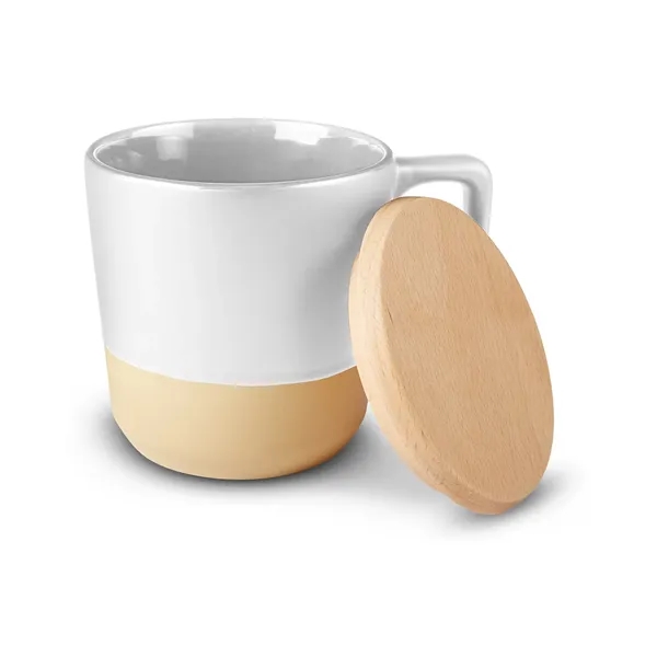 16.5-ounce mug with a wood lid.... from ASI 79530 Prime Line