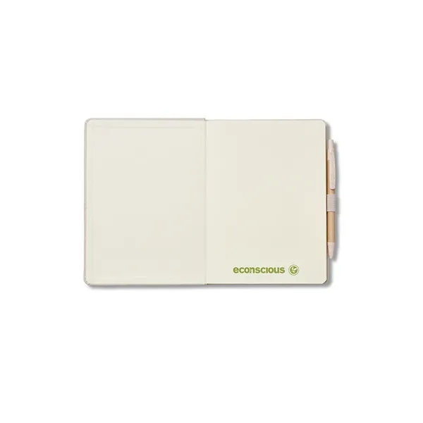 Hemp journal with a pen, 80 sheets of wide-ruled paper, elastic... from ASI 79530 Prime Line