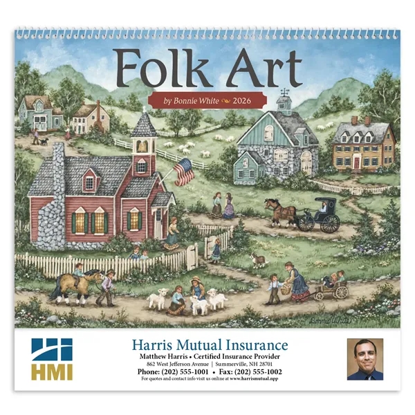 Folk Art... from ASI 40480 Koozie Group / Norwood Triumph Calendar
