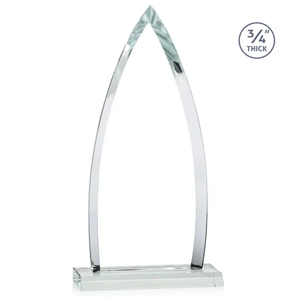 The striking Shildon Award is a 3/4" thick Starfire arrowhead with... from ASI 84592 St Regis Group / St Regis
