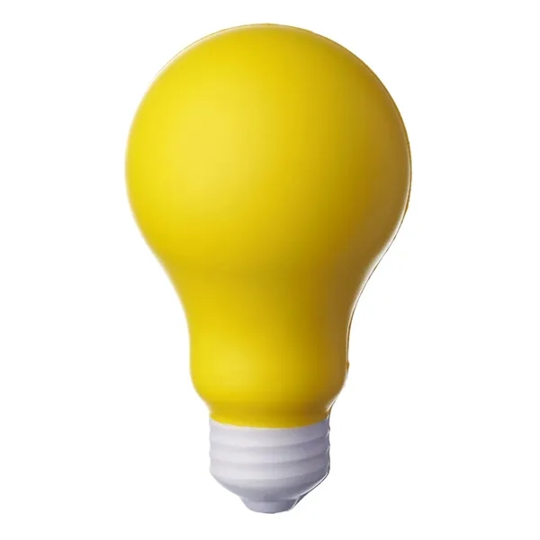 Light bulb shape stress relief toy plus 1 color silkscreen imprint... from ASI 37218 Athena Promo (tm)
