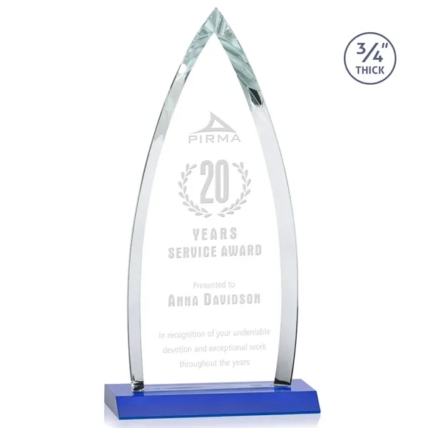 The striking Shildon Award is a 3/4" thick Starfire arrowhead with... from ASI 84592 St Regis Group / St Regis