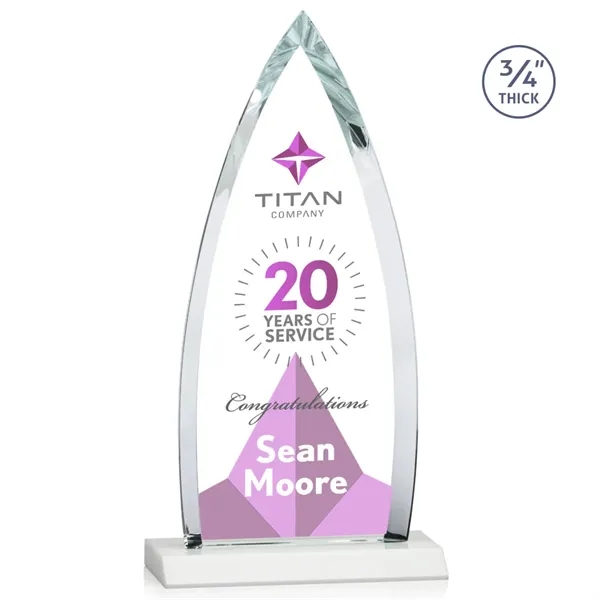 The striking Shildon Award is a 3/4" thick Starfire arrowhead with... from ASI 84592 St Regis Group / St Regis