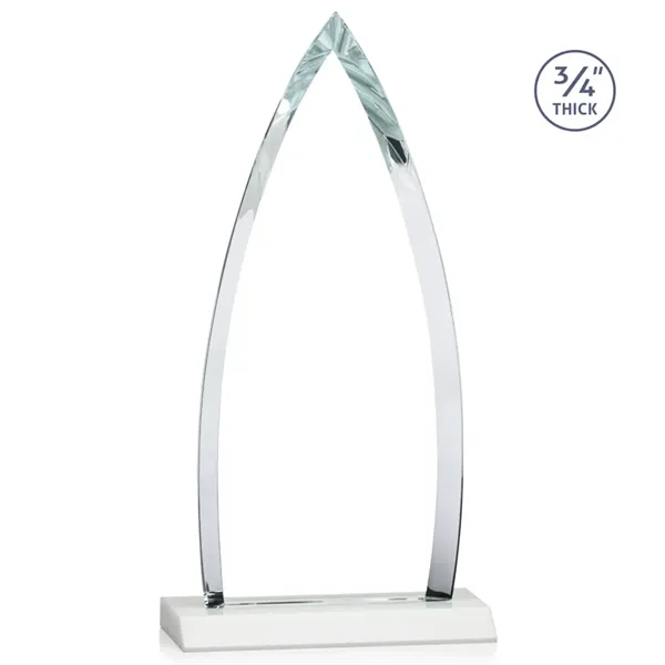 The striking Shildon Award is a 3/4" thick Starfire arrowhead with... from ASI 84592 St Regis Group / St Regis