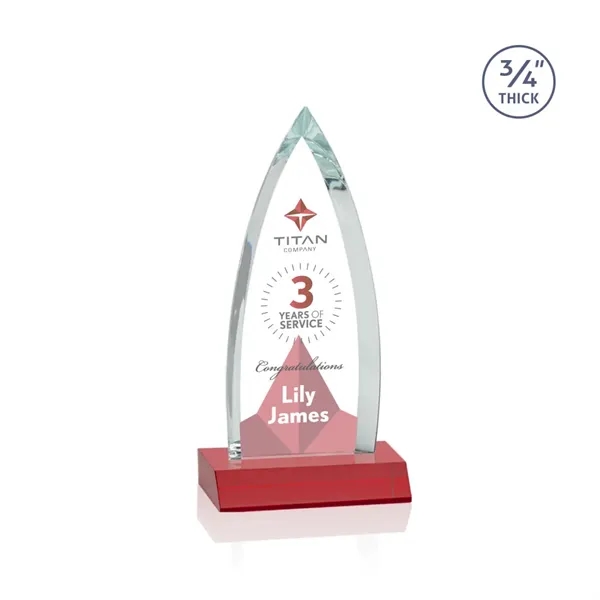 The striking Shildon Award is a 3/4" thick Starfire arrowhead with... from ASI 84592 St Regis Group / St Regis