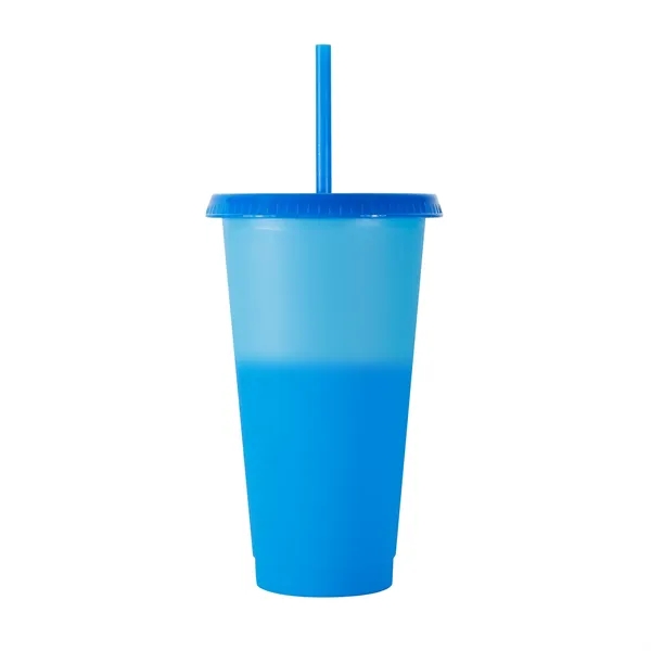 24 oz. polypropylene tumbler with color-changing properties and a reusable lid... from ASI 57800 Gordon Sinclair / Gordon Sinclair®