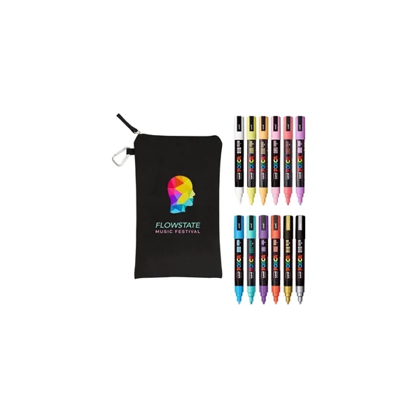 POSCA 12 Piece Soft Marker Set with Bag... from ASI 89320 Starline USA Inc