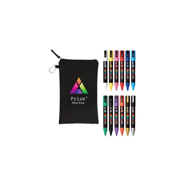 POSCA 12 Piece Basic Marker Set with Bag... from ASI 89320 Starline USA Inc