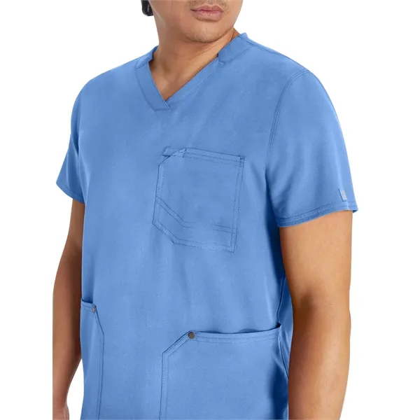 Dickies Medical - EDS NXT - Men's 3-Pocket V-Neck Scrub Top... from ASI 86018 Scrub Authority / Uniform Stores