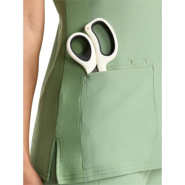 Med Couture - AMP - Women's 3-Pocket V-Neck Scrub Top... from ASI 86018 Scrub Authority