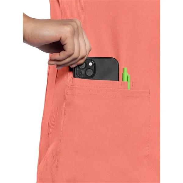 Med Couture - AMP - Women's 3-Pocket V-Neck Scrub Top... from ASI 86018 Scrub Authority