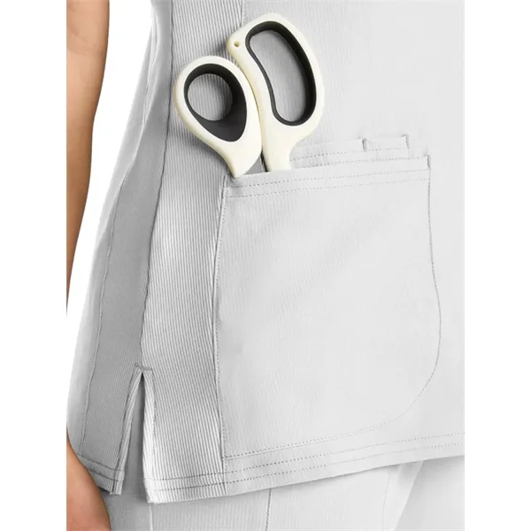 Med Couture - AMP - Women's 3-Pocket V-Neck Scrub Top... from ASI 86018 Scrub Authority