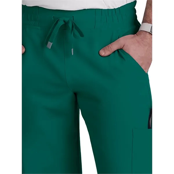 koi - Cureology - Men's 6-Pocket Drawstring Elastic Waist...... from ASI 86018 Scrub Authority