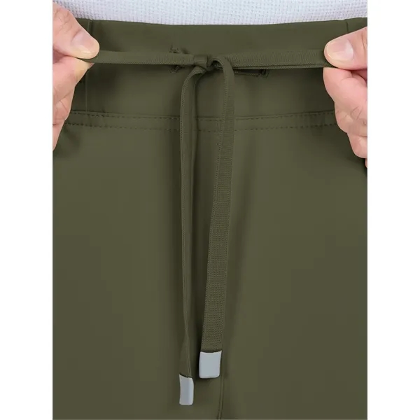 koi - Cureology - Men's 6-Pocket Drawstring Elastic Waist...... from ASI 86018 Scrub Authority