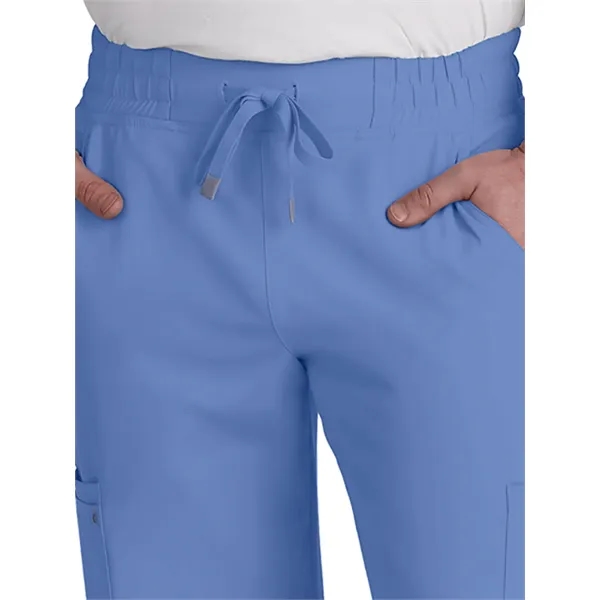koi - Cureology - Men's 6-Pocket Drawstring Elastic Waist...... from ASI 86018 Scrub Authority