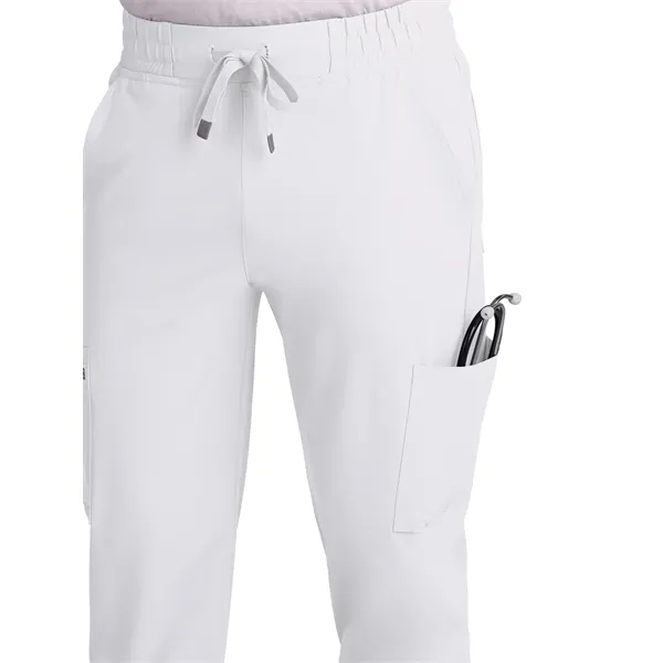 koi - Cureology - Men's 6-Pocket Drawstring Elastic Waist...... from ASI 86018 Scrub Authority