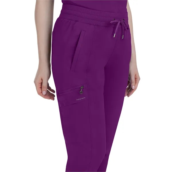Healing Hands Purple Label Women's Toby Elastic Jogger Pant... from ASI 86018 Scrub Authority