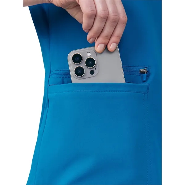 White Cross - CRFT - Women's 3-Pocket V-Neck Top... from ASI 86018 Scrub Authority