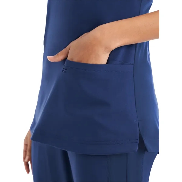 White Cross - CRFT - Women's 3-Pocket V-Neck Top... from ASI 86018 Scrub Authority