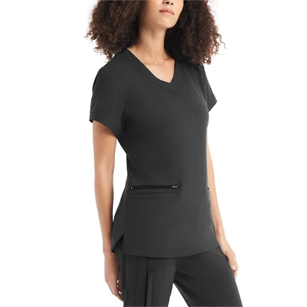 White Cross - CRFT - Women's 3-Pocket V-Neck Top... from ASI 86018 Scrub Authority