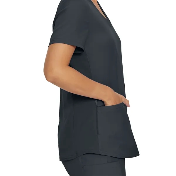 Landau Forward Women's 3-Pocket V-Neck Top... from ASI 86018 Scrub Authority