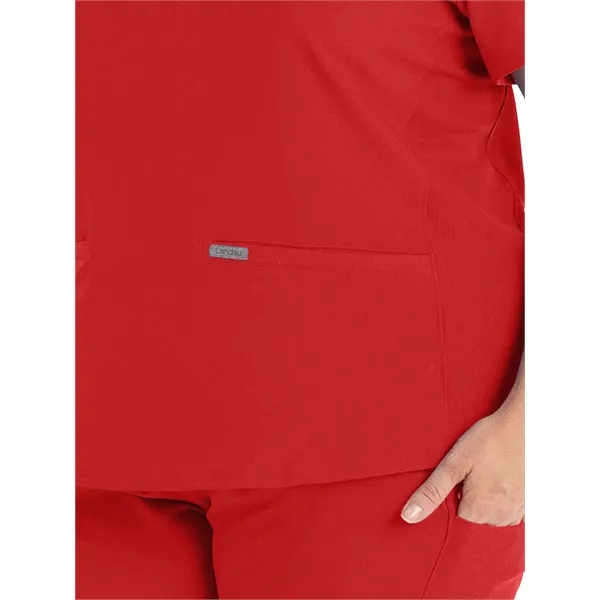 Landau Forward Women's 3-Pocket V-Neck Top... from ASI 86018 Scrub Authority