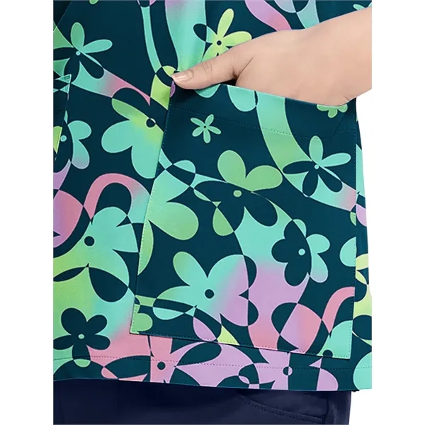 Med Couture - Prints - Women's 2-Pocket V-Neck Scrub Top... from ASI 86018 Scrub Authority