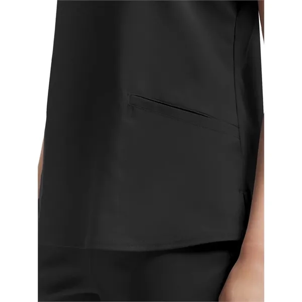 White Cross - VIBE - Women's Curved V-Neckline Scrub Top... from ASI 86018 Scrub Authority / Uniform Stores