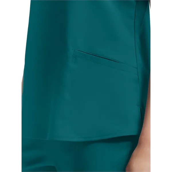 White Cross - VIBE - Women's Curved V-Neckline Scrub Top... from ASI 86018 Scrub Authority / Uniform Stores