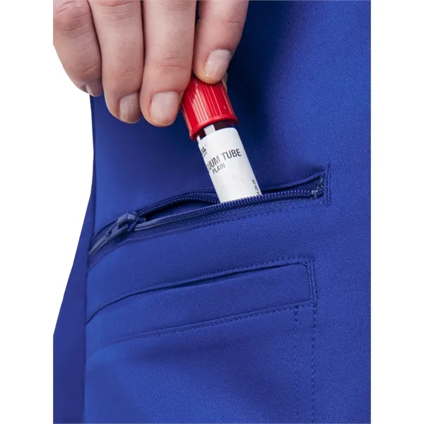 White Cross - VIBE - Women's Curved V-Neckline Scrub Top... from ASI 86018 Scrub Authority / Uniform Stores