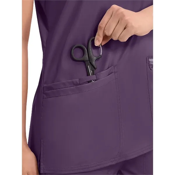 Cherokee Workwear Revolution Women's V-Neck Top... from ASI 86018 Scrub Authority / Uniform Stores