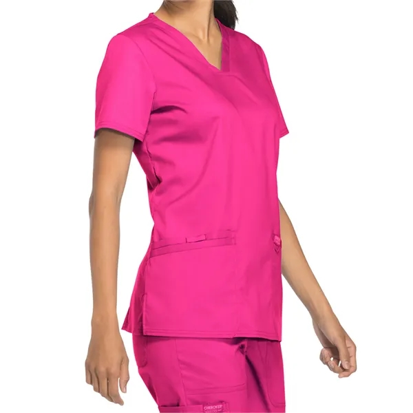 Cherokee Workwear Revolution Women's V-Neck Top... from ASI 86018 Scrub Authority / Uniform Stores