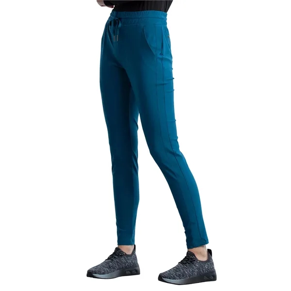 Cherokee Form Women's Mid-Rise Tapered Leg Drawstring Pant... from ASI 86018 Scrub Authority
