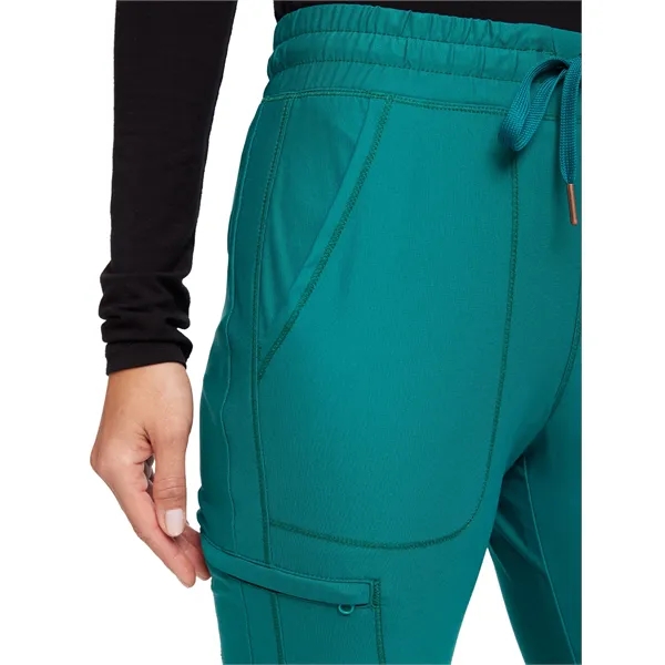 Cherokee Form Women's Mid-Rise Tapered Leg Drawstring Pant... from ASI 86018 Scrub Authority
